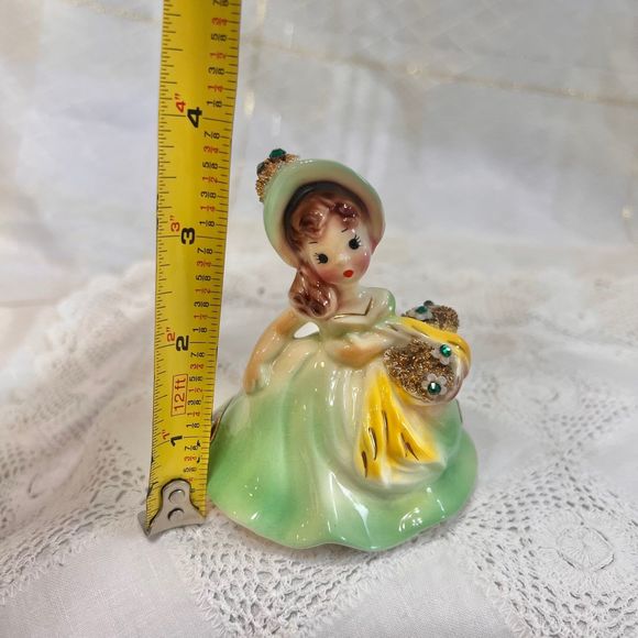 Vintage Josef Originals BON BON Series TAFFY Girl Figurine, Vintage Figurines - Picture 10 of 10